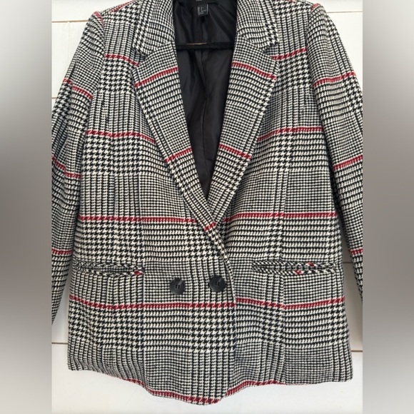 Forever 21 Houndstooth Blazer / Small - Picture 2 of 9